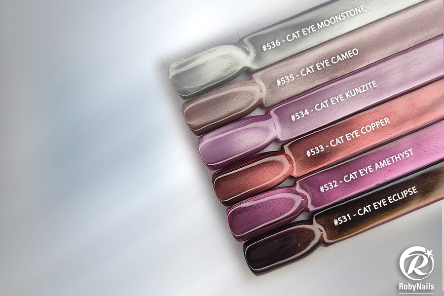 Smalti Semipermanenti Cat Eye: la nuova collezione magnetica Cat Eye Gems