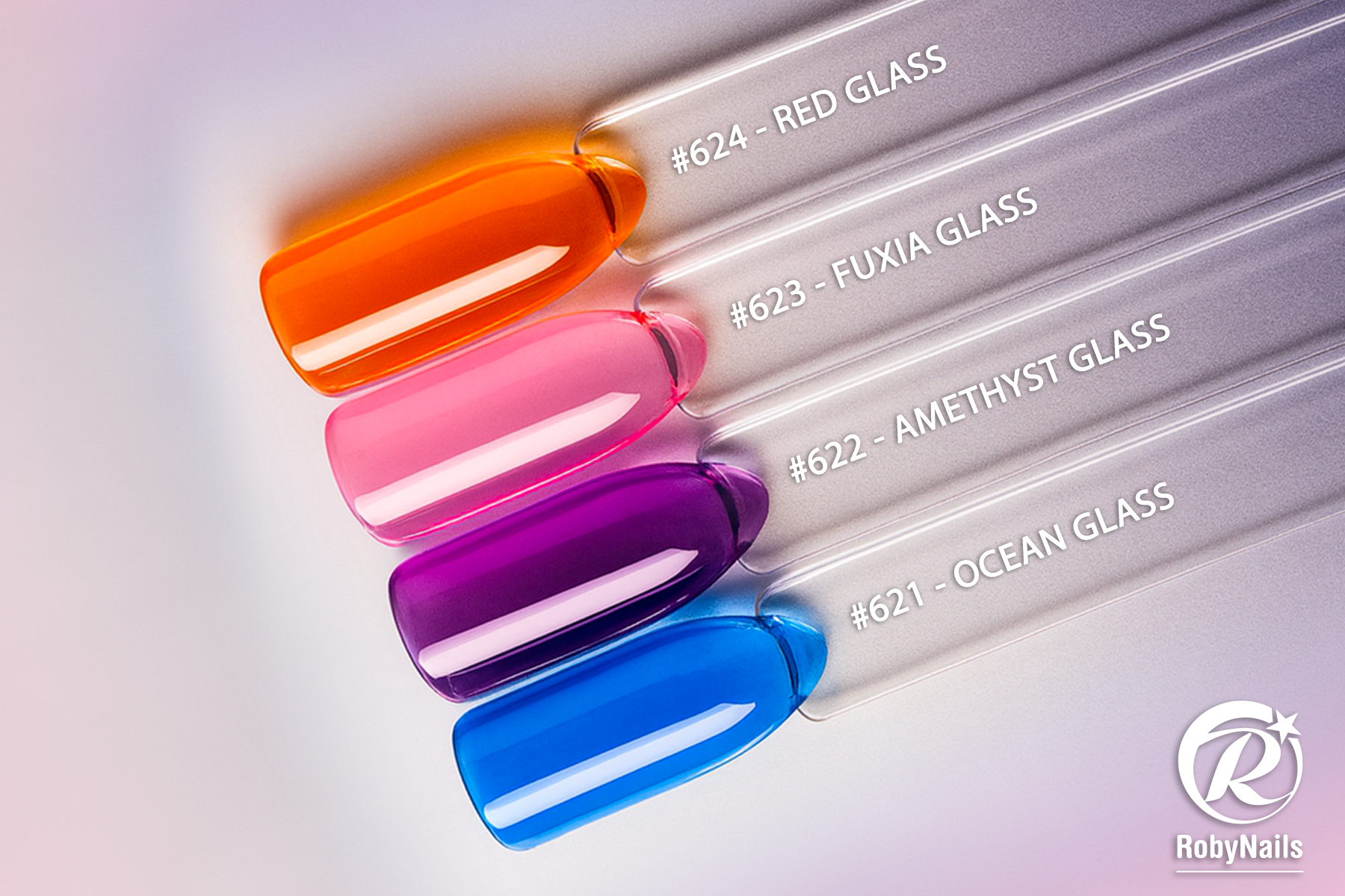 Gel Polish Glass Effect