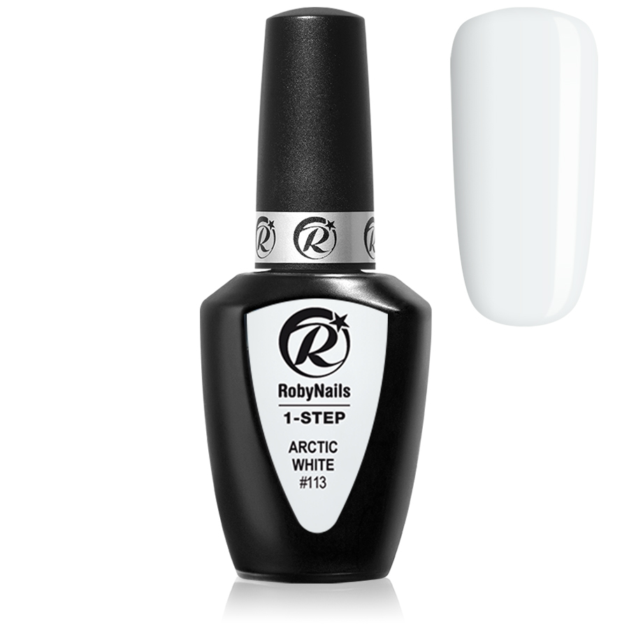 1-Step Gel Polish Arctic White
