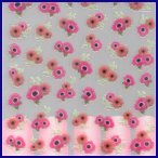 Adesivi Fantasia Bouquet Violette rosa