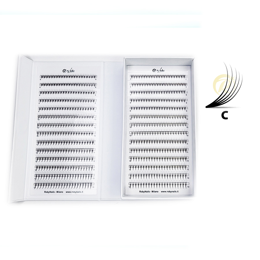 Lash Extension 5D C 0,07 Mix 8-13 mm