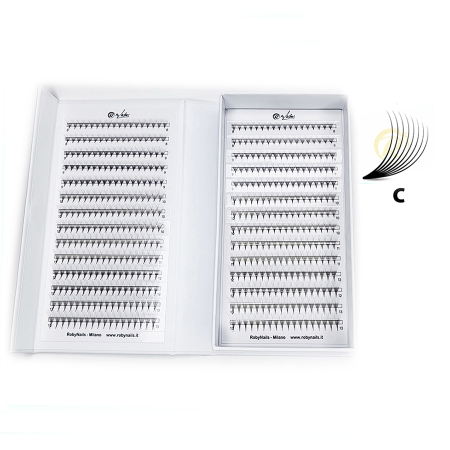 Lash Extension 8D C 0,05 Mix 8-13 mm