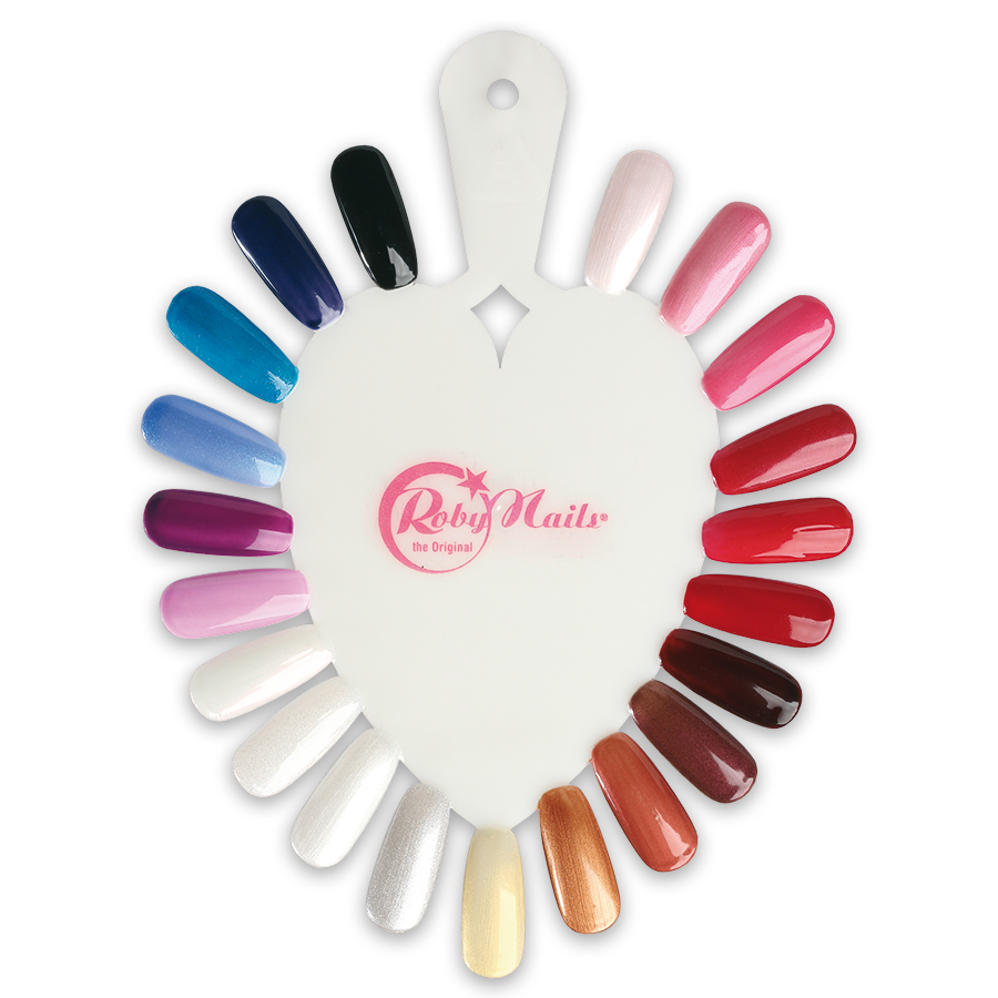 Display Colori Cuore bianco