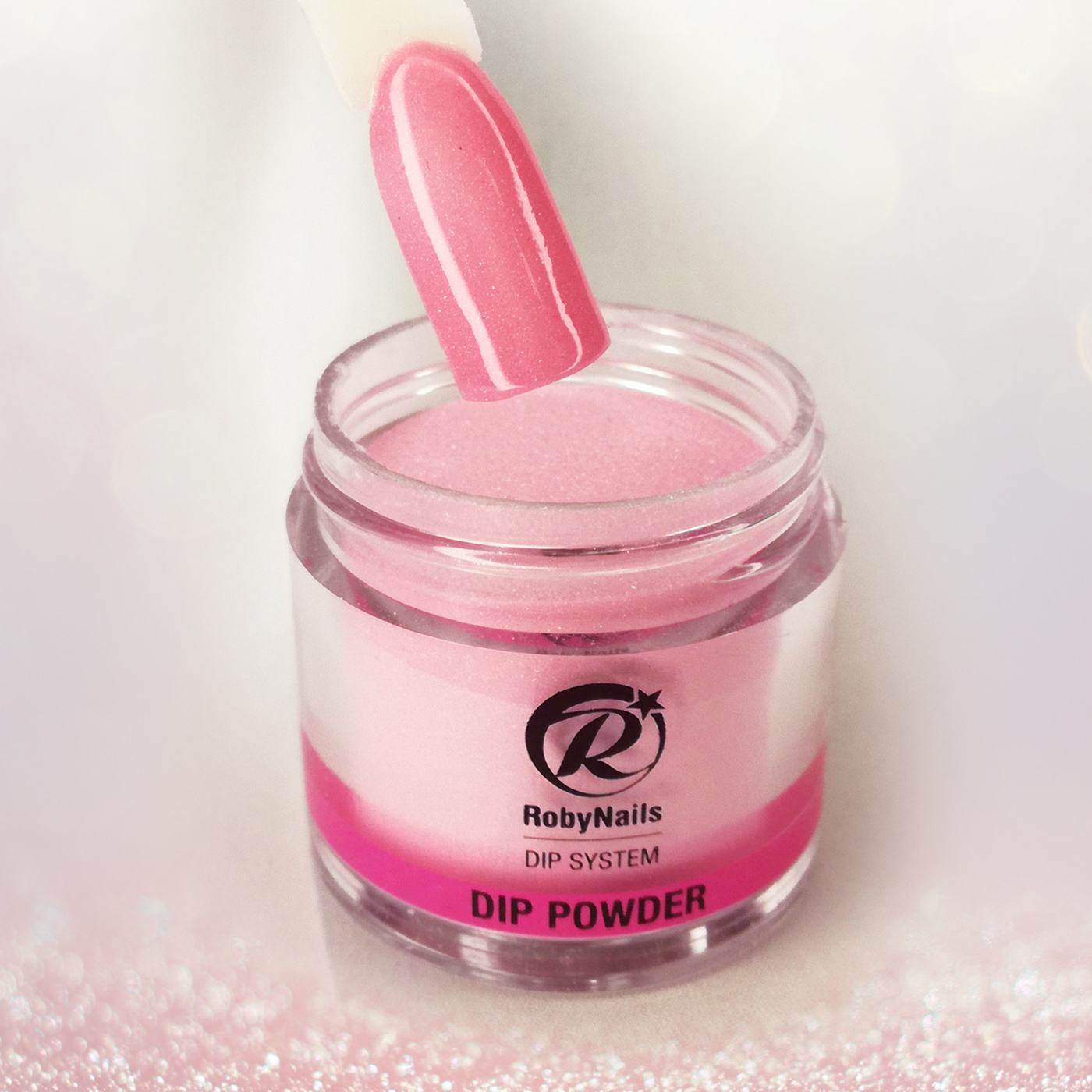 Dip Powder Glam Pink | RobyNails