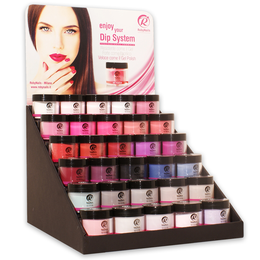 Display 30 Dip Powders 