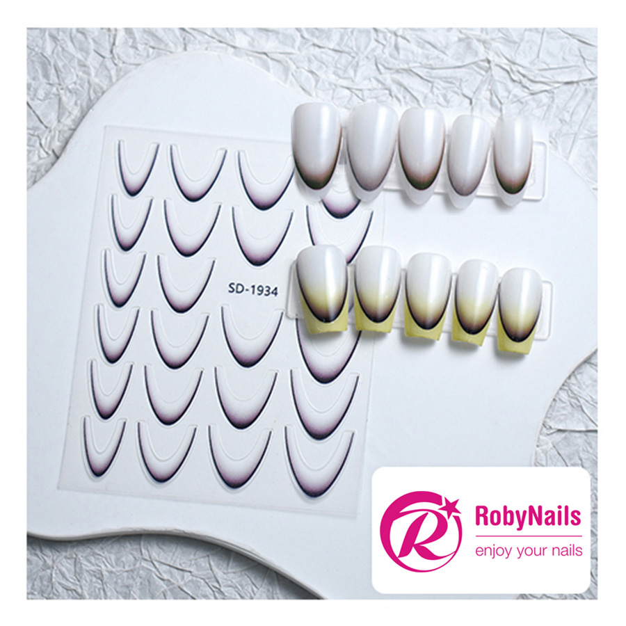 French Sticker Black