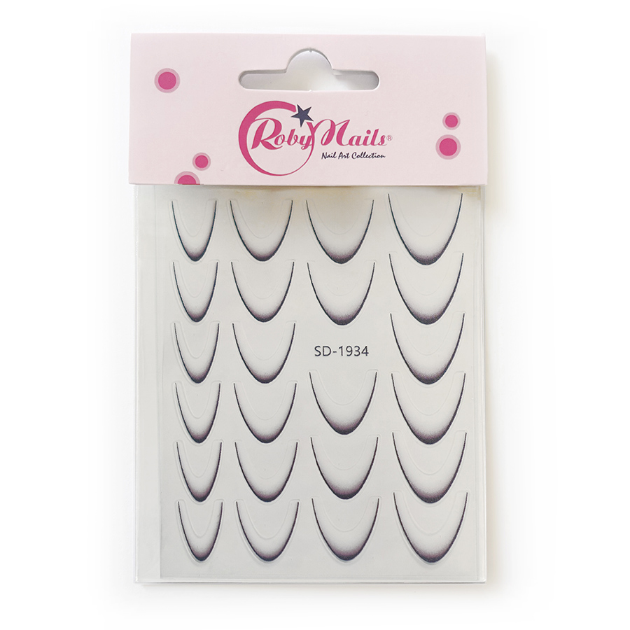 French Sticker Black