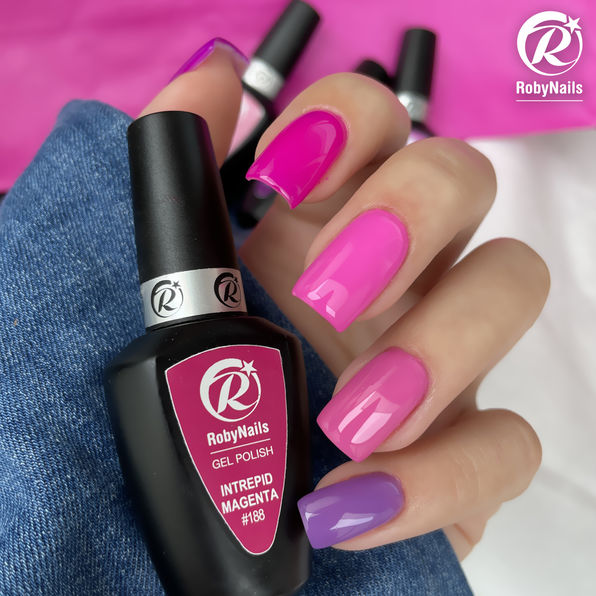 Gel Polish Intrepid Magenta