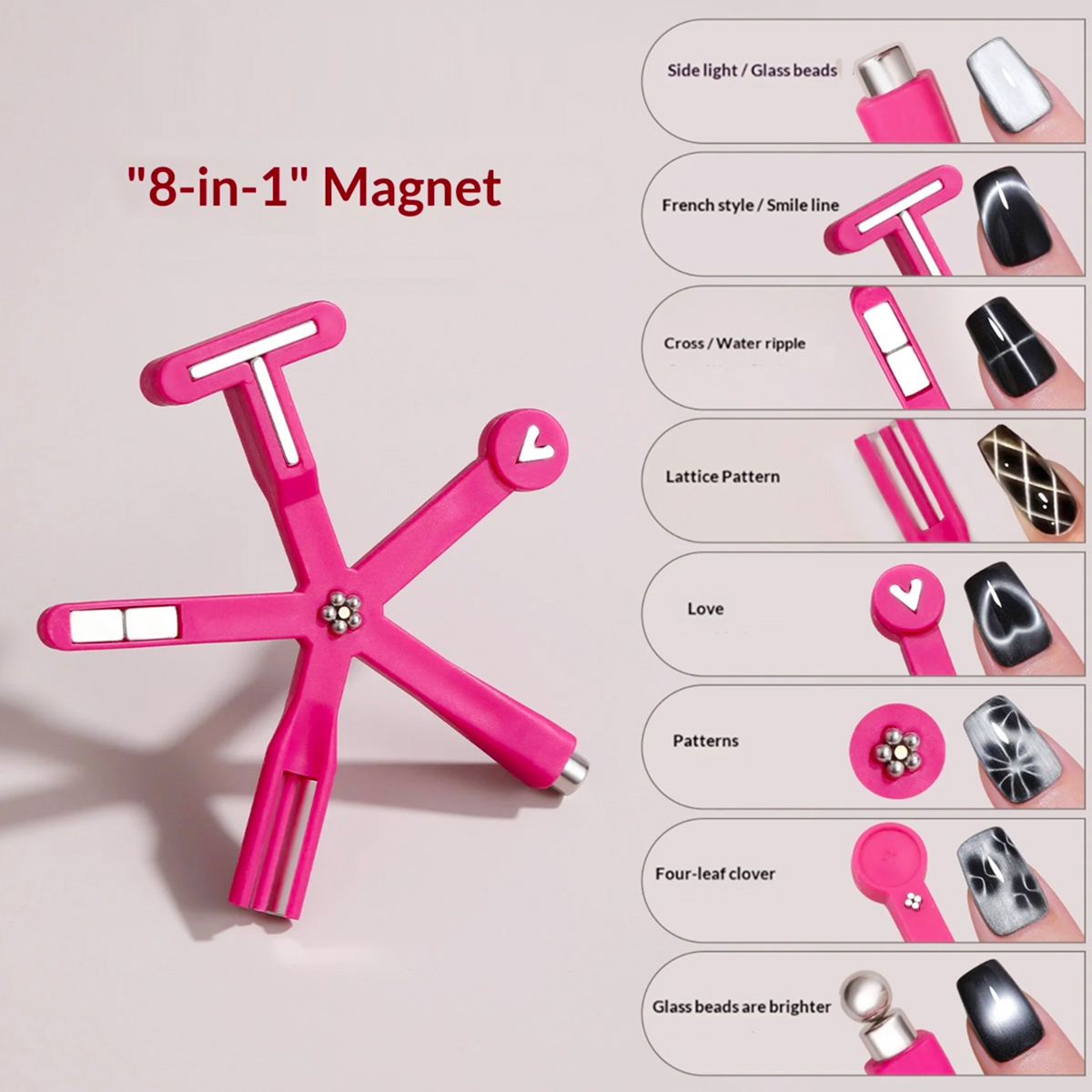 Magnete Cat Eye 8 in 1  Magnete Cat Eye 8 in 1 