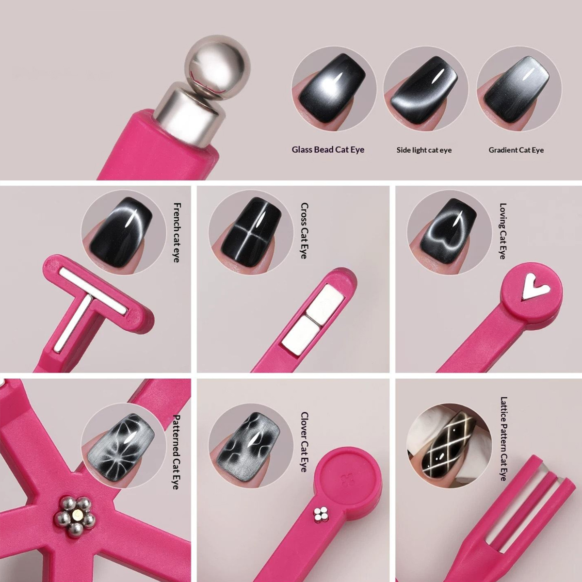 Magnete Cat Eye 8 in 1  Magnete Cat Eye 8 in 1 