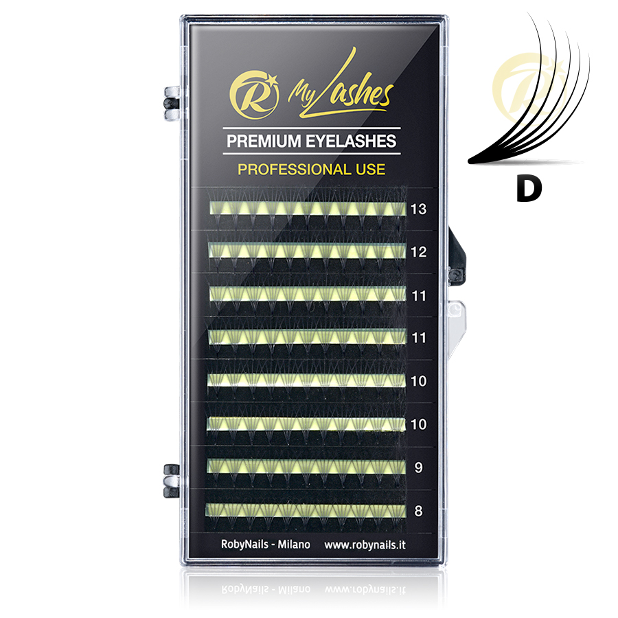 Lash Extension D 0,07 - 9 mm 5D