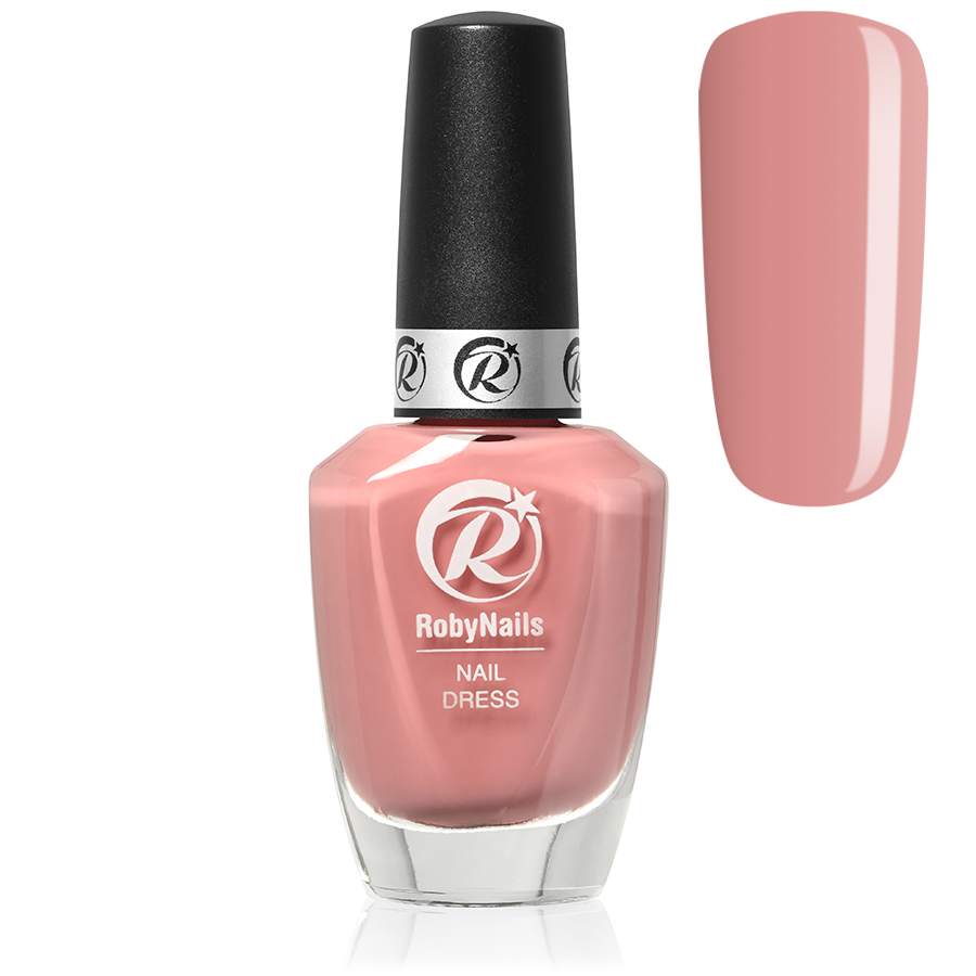 Nail Polish Peach Pink | RobyNails