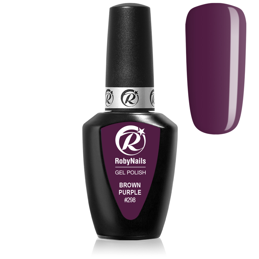 Gel Polish Brown Purple