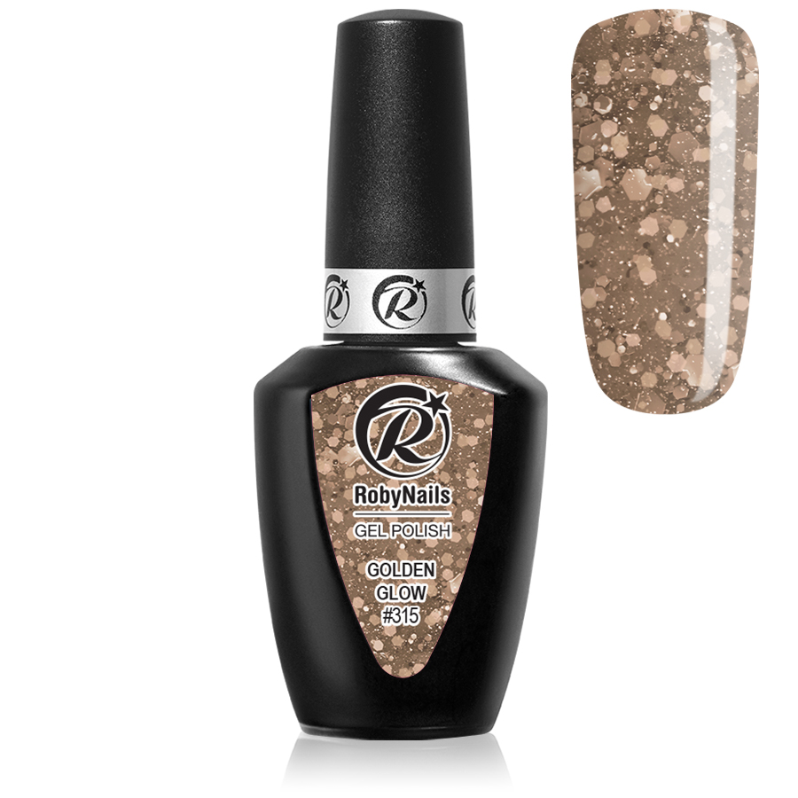 Gel Polish Golden Glow