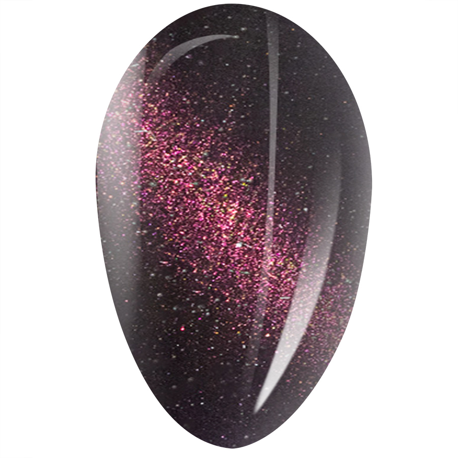 Gel Polish Cat Eye Amethyst