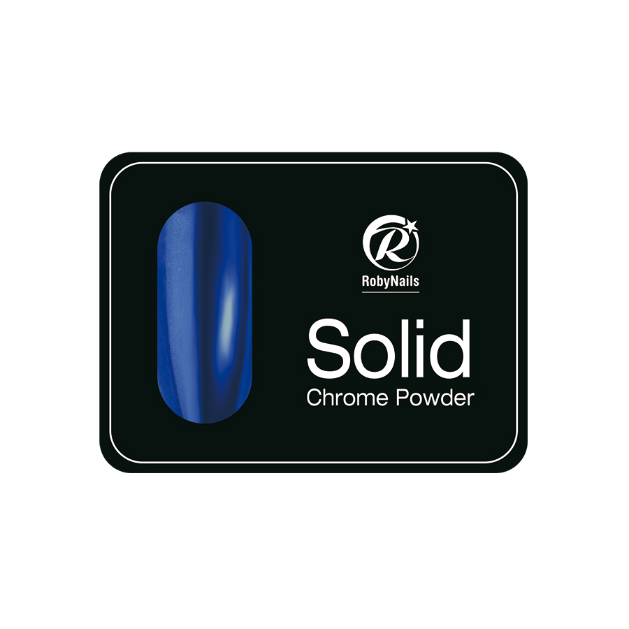 Solid Chrome Powder Blue