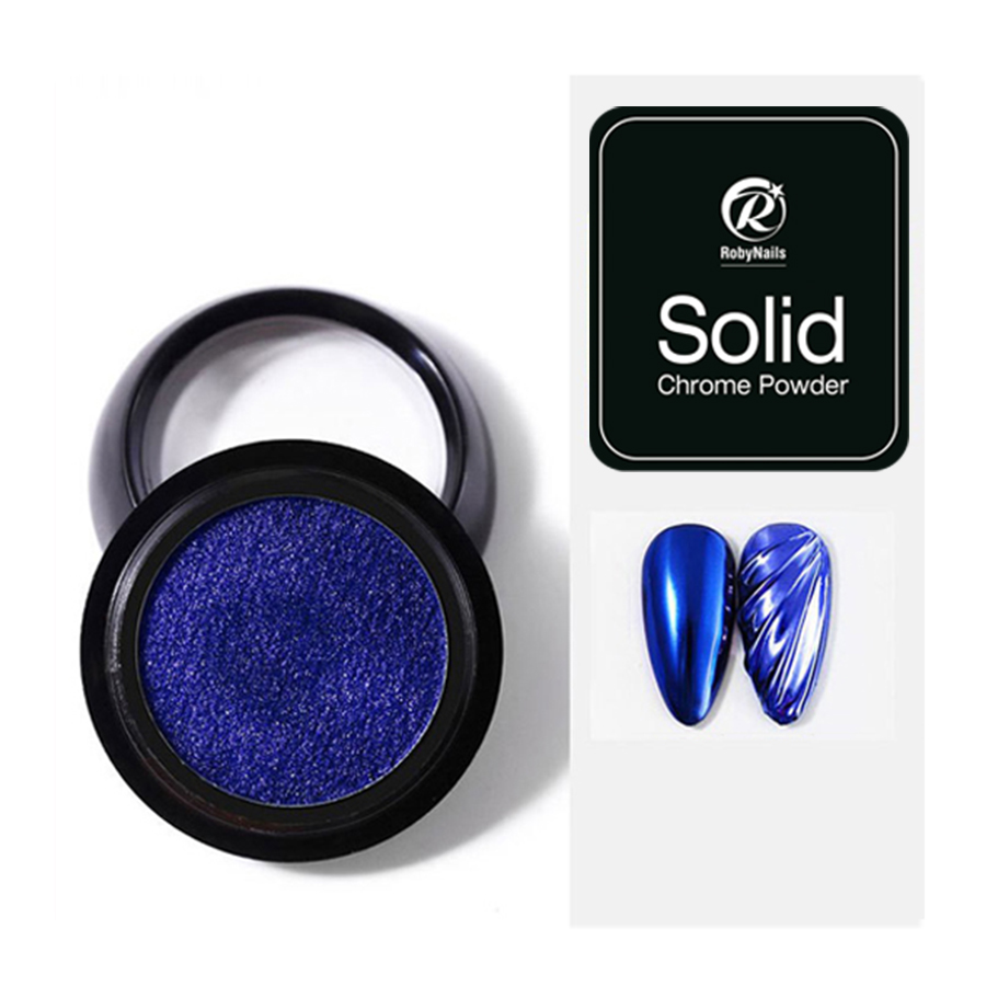 Solid Chrome Powder Blue