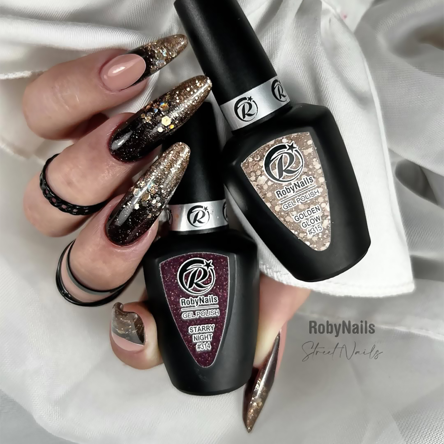 Gel Polish Golden Glow