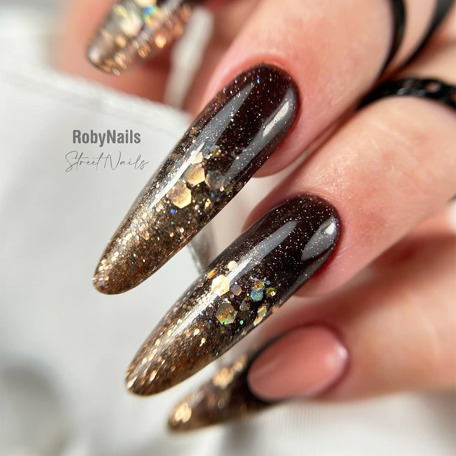 Gel Polish Golden Glow