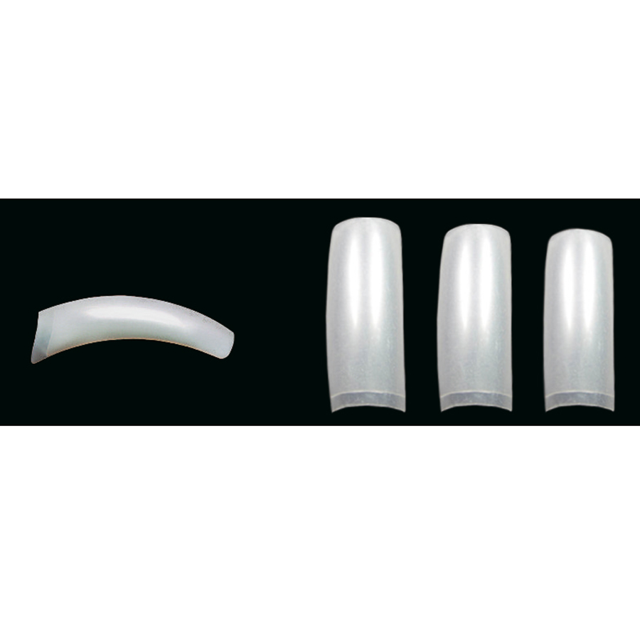 Pastel Tip White Pearl 100 pezzi